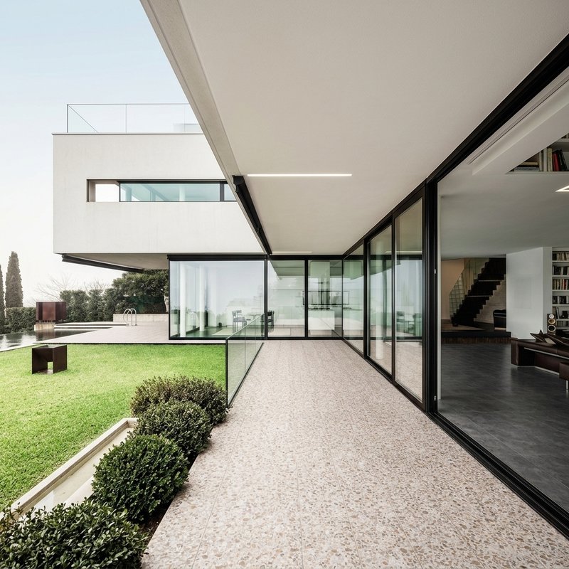 Espaço Exterior Minimalista
